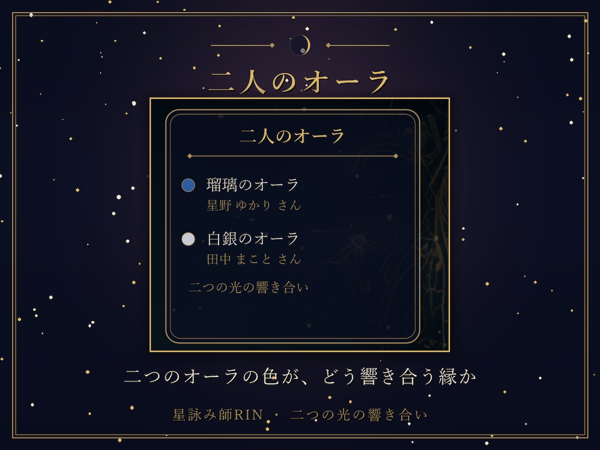 片思い・恋人との相性を 二人の生年月日で視ます あなたの心に寄り添って、二人の「縁の質」を視ます イメージ3