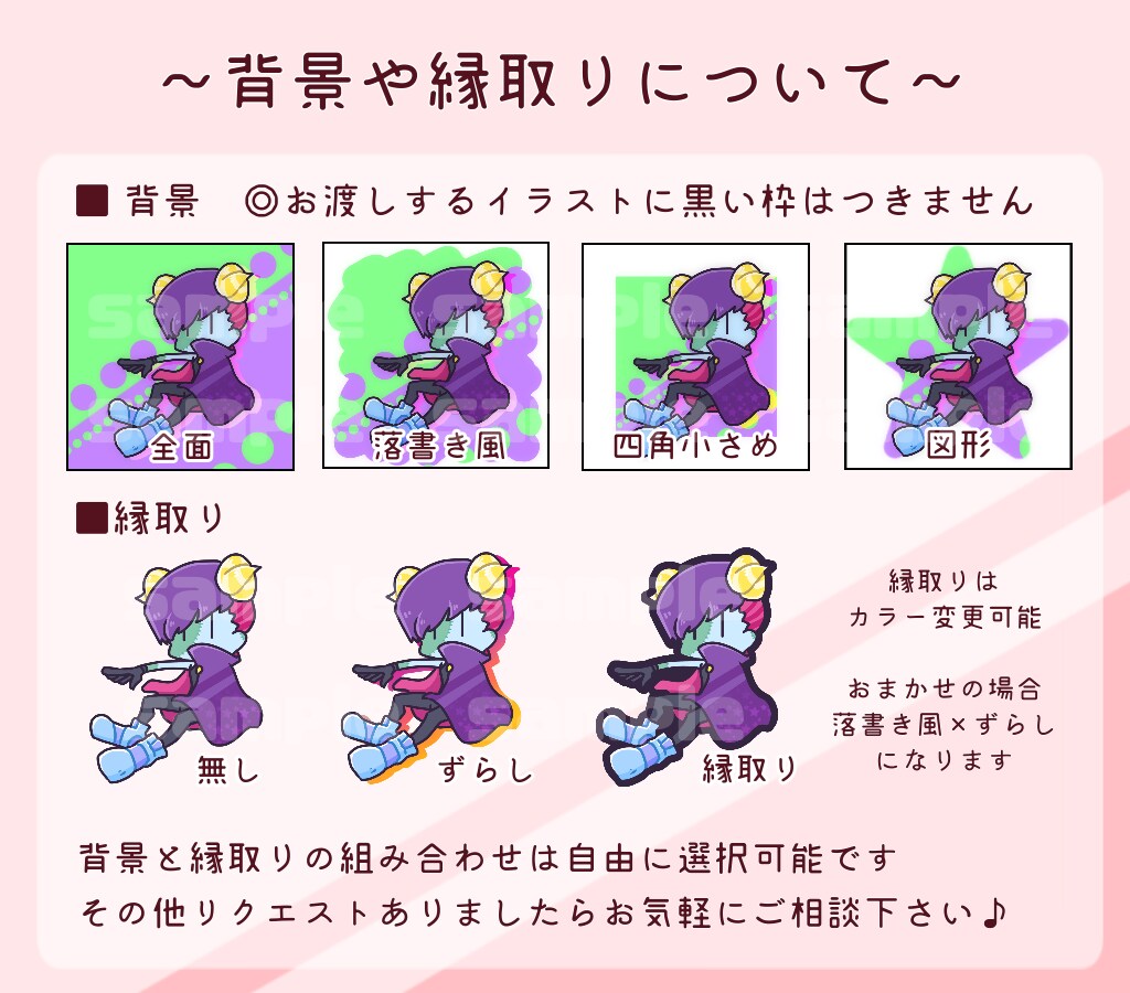 最短1日！ポップなイラスト描きます アイコンや挿絵、用途にあわせてイラスト描きます！商用利用可！ イメージ5