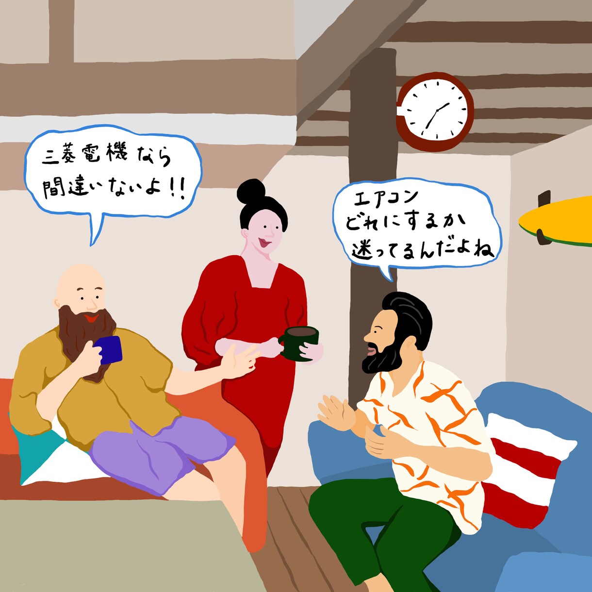 個性的で目を惹くイラスト描きます ユーモアのある可愛いイラストを挿絵やLPに◎ イメージ3