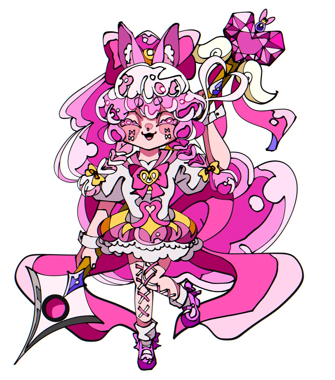 ポップかわいいイラスト描きます 丁寧なヒアリングで対応致します。 イメージ3