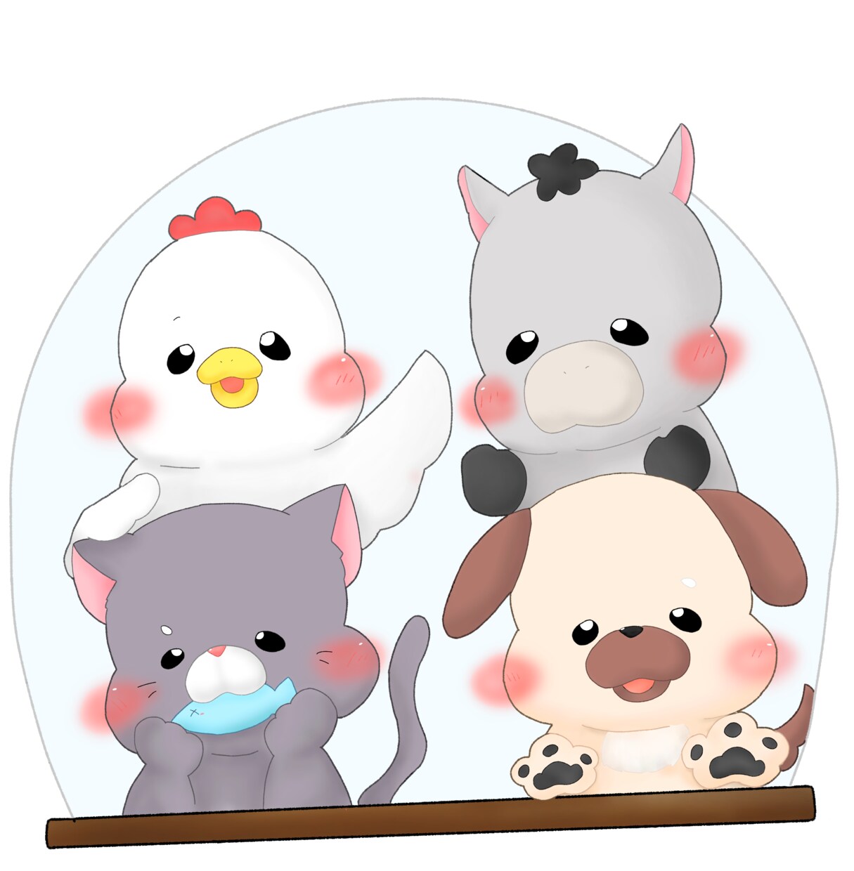 かわいい絵を描くように頑張ります かわいい絵を描きます！女の子中心 イメージ6