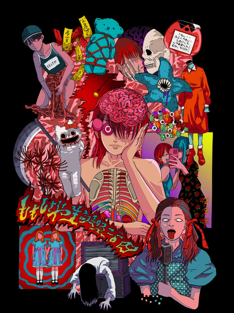 歌ってみた・MV✧用途多様イラスト製作します 可愛い/怪しい/かっこいい/ニューレトロなんでもいけますෆ‬ イメージ3