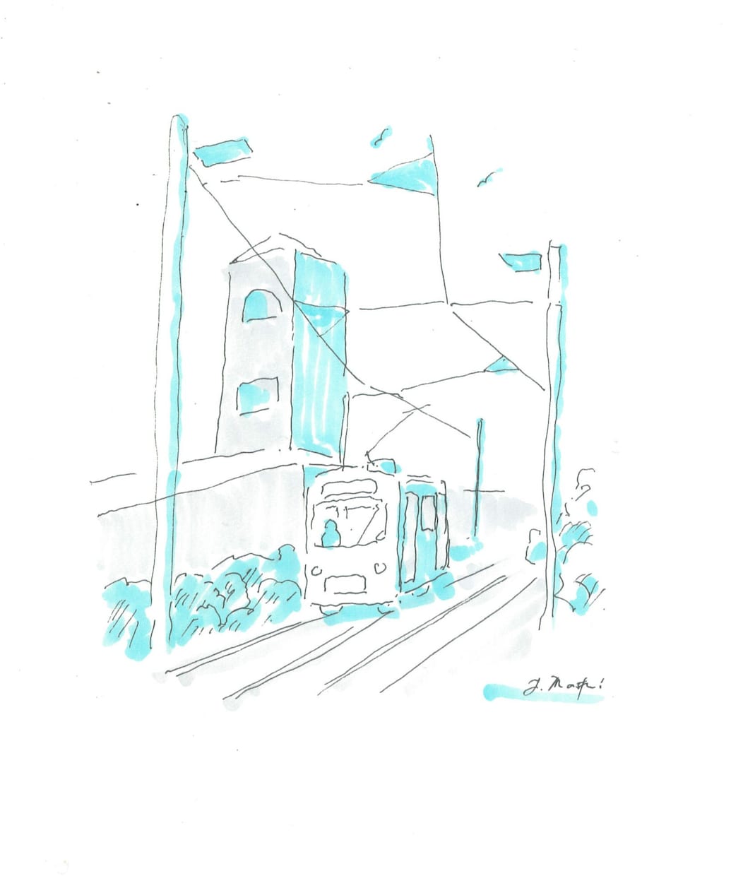リビングに飾りやすいこじんまりしたイラスト描きます 文化的な生活に欠かせないけどアートを安く イメージ2