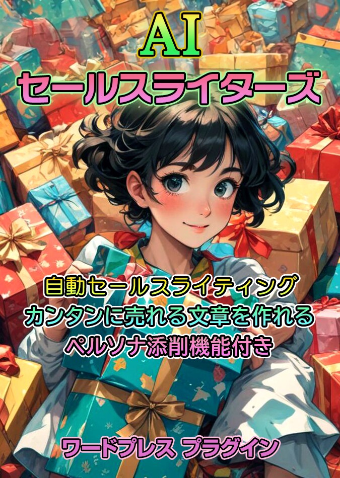 お悩み解決！AIセールスライティングツール売ります WordPressで売れるセールスレターを手に入れよう！ イメージ2