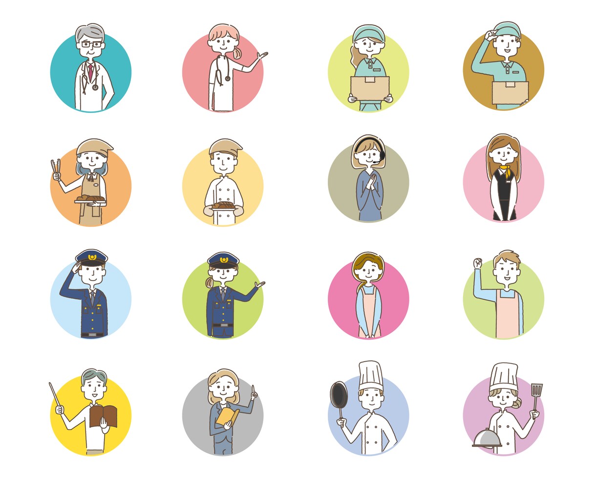 ビジネス・SNS用シンプルイラスト10点〜作ります 商用OK!使えるベクターイラストを今だけ特別価格で提供 イメージ6