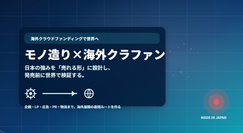 海外クラファンの「何から？」を解決します 海外クラファンの不安を一掃＿成功の設計図 イメージ3