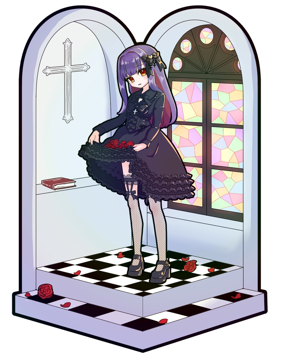 ヴィネットイラスト描きます キャラクターの魅力を更に引き出します！ イメージ1