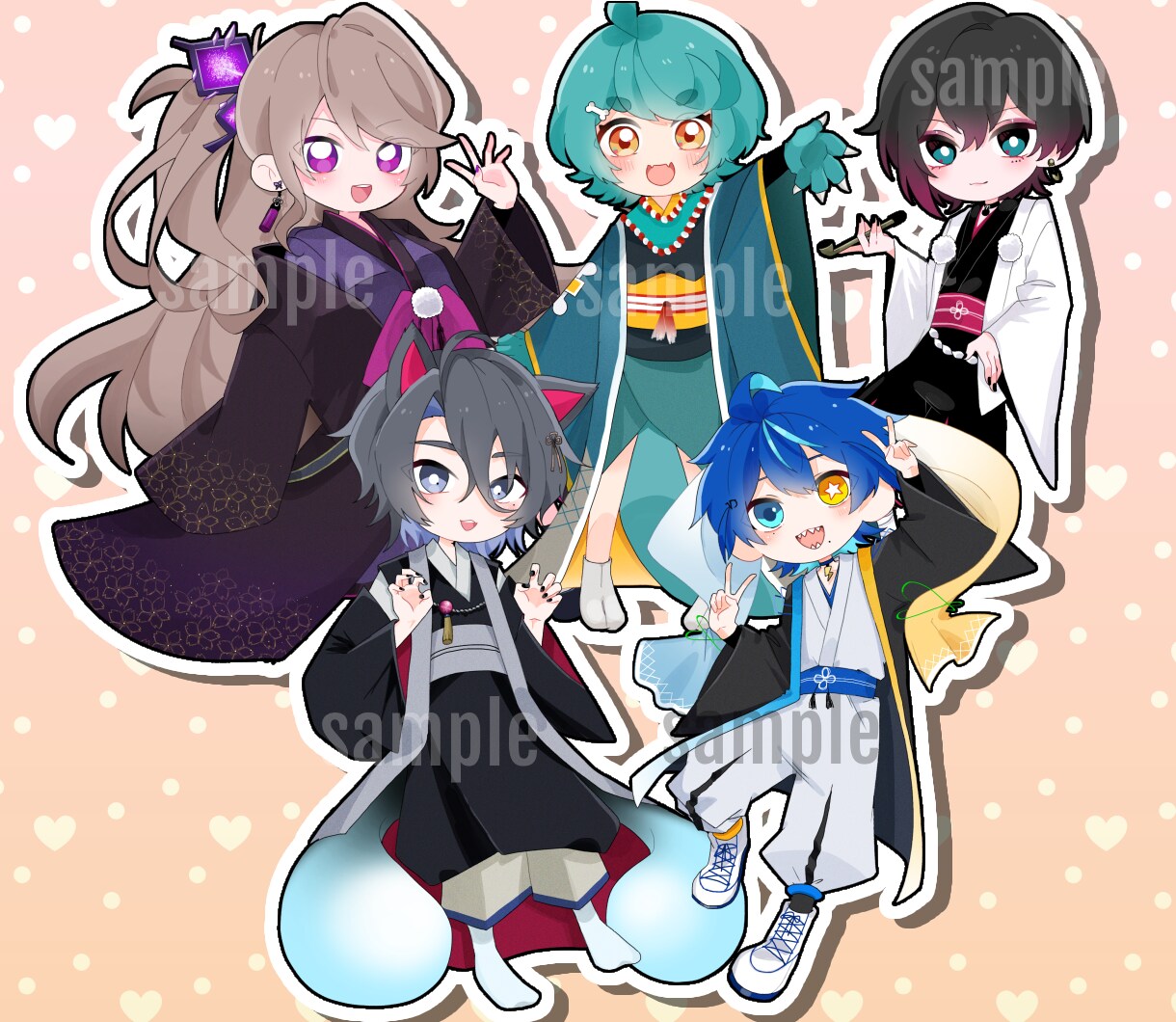 かわいく目を惹くイラストを提供します アイコンやサムネイル、動画イラストなどに！ イメージ1