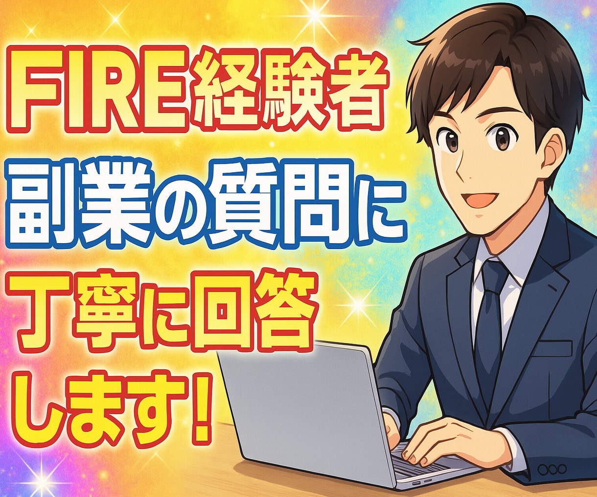 FIRE歴18年の私が副業の質問にお答えします 副業を始めて4年で経済的な自由を手にした私がお答えします！ イメージ1