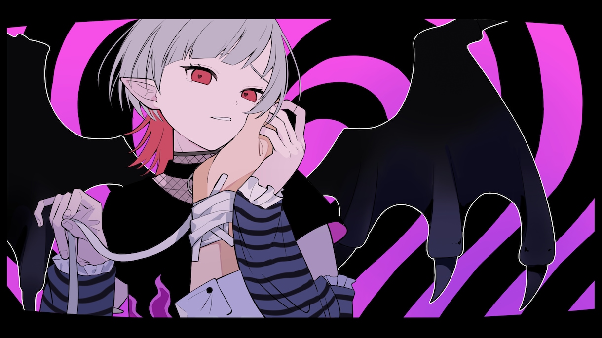 歌ってみた・オリジナルMVの制作をします ご希望に合わせたイラストをお届け イメージ10