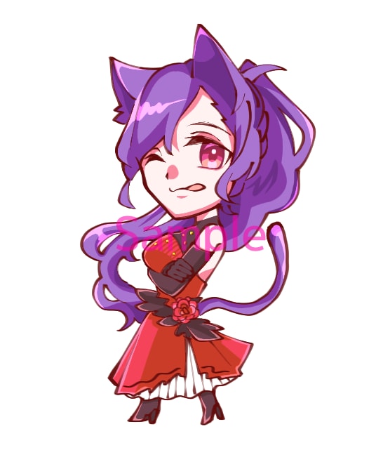 修正無制限！アイコン〜1枚絵まで幅広く描きます 色と線のはっきりした鮮やかなイラスト。現在ラフ修正無制限。 イメージ4