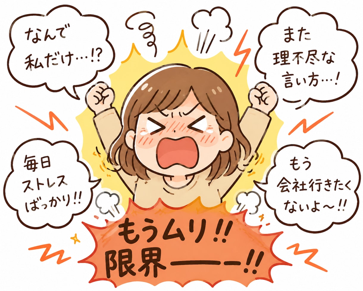 もうめんどくさい！上司との毎日に疲れています 何話しても伝わらない、、上司の愚痴吐き出してください イメージ1