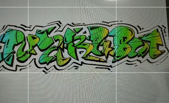 ペンタブでカッコよくグラフィティ描きます スケボー　ヒップホップ　bmx　好きな人必見 イメージ4