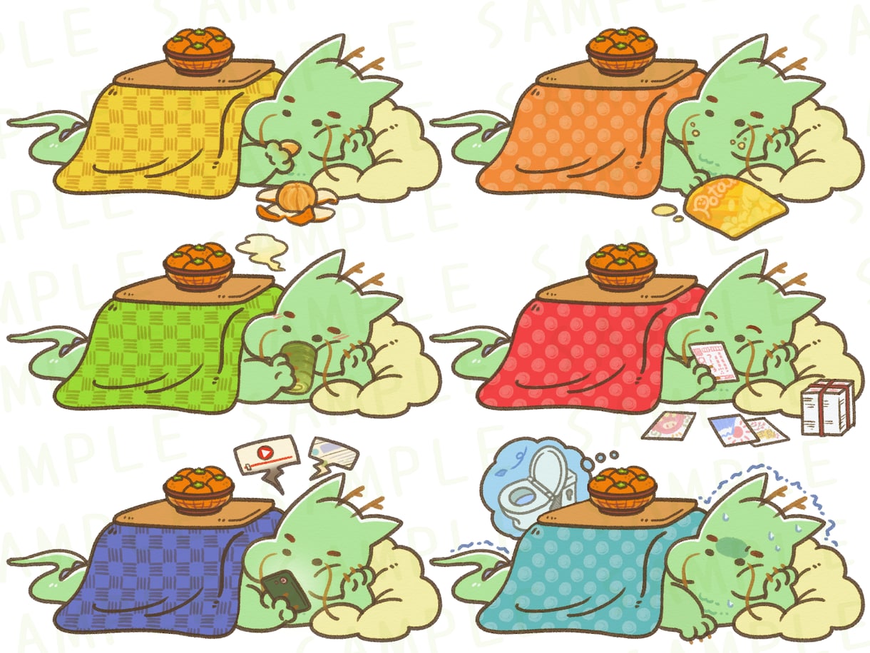 即日対応！ゆるめのどうぶつイラスト制作します フフッｗとなるゆるさをおとどけ イメージ7