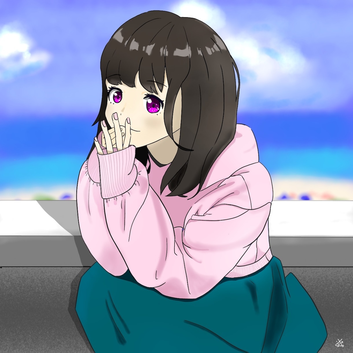 この写真、イラストにならないかな〜。なります 最短2日！！何度でも修正無料のサービスです！！ イメージ2