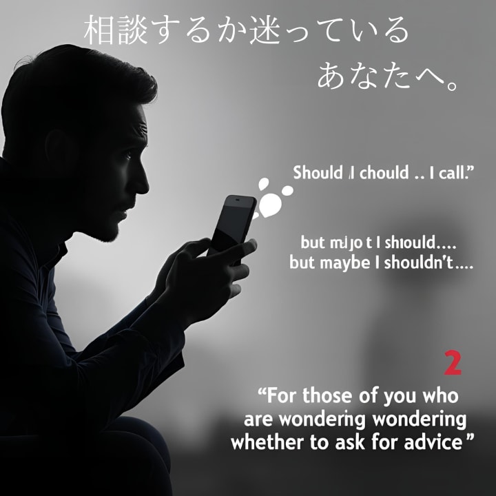 男性専用　強くなくていい。弱音を吐ける場所あります 誰にも言えない悩み…今ここで話しませんか？ イメージ3