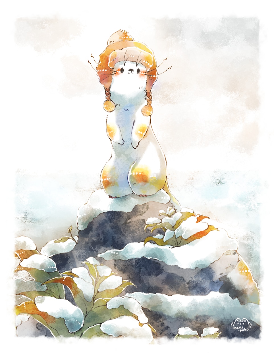 可愛い動物キャラクター、アイコンお描きします デジタルイラストでふんわり絵に仕上げます イメージ4