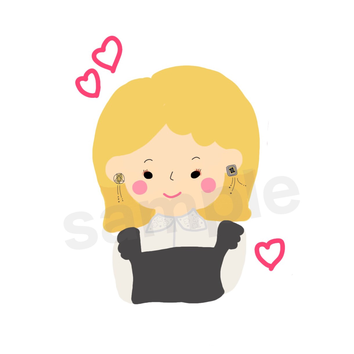 にがおえお描きします やわらかいイラストお描きします☁️SNSアイコンにも！ イメージ7