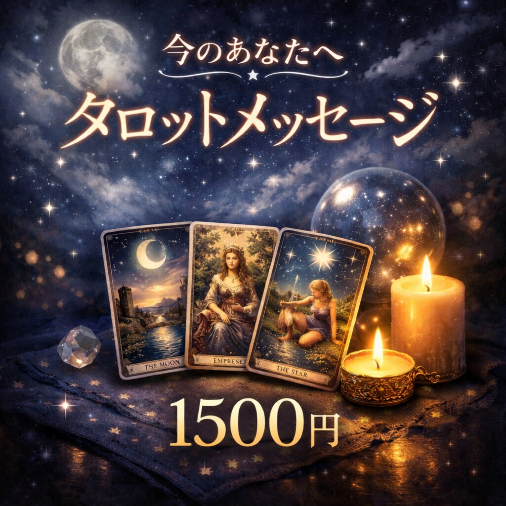 現実に活かせるメッセージをお届けします 夜の静かな時間に丁寧に鑑定します イメージ1