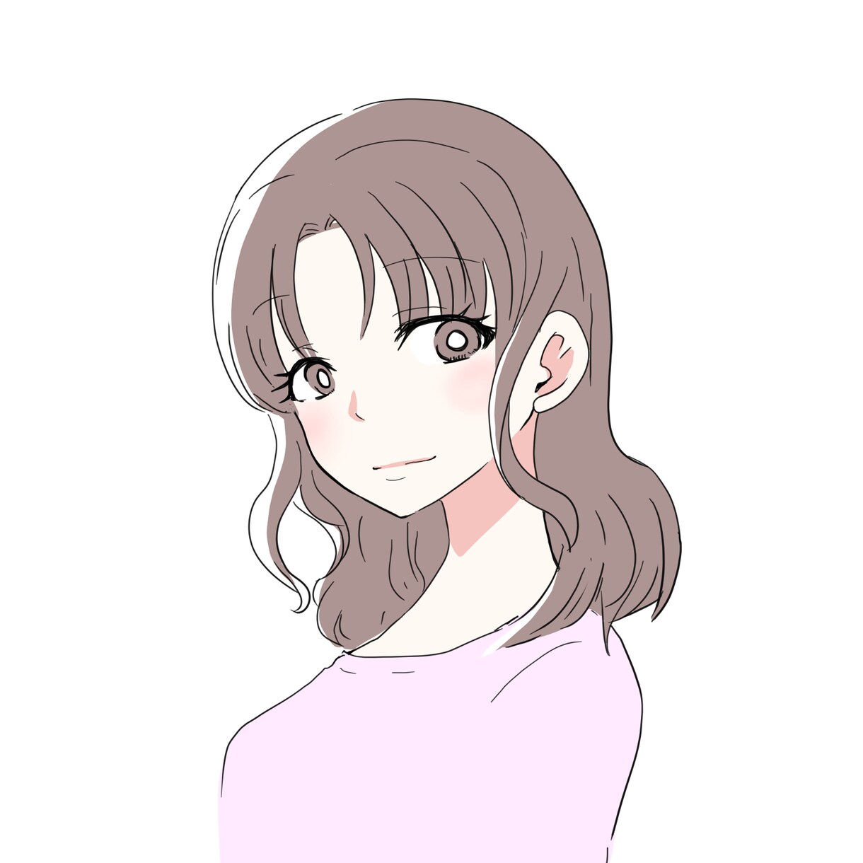 あっさりタッチのアイコンお描きします 落ち着いた色合いと少ない線で作成します イメージ1
