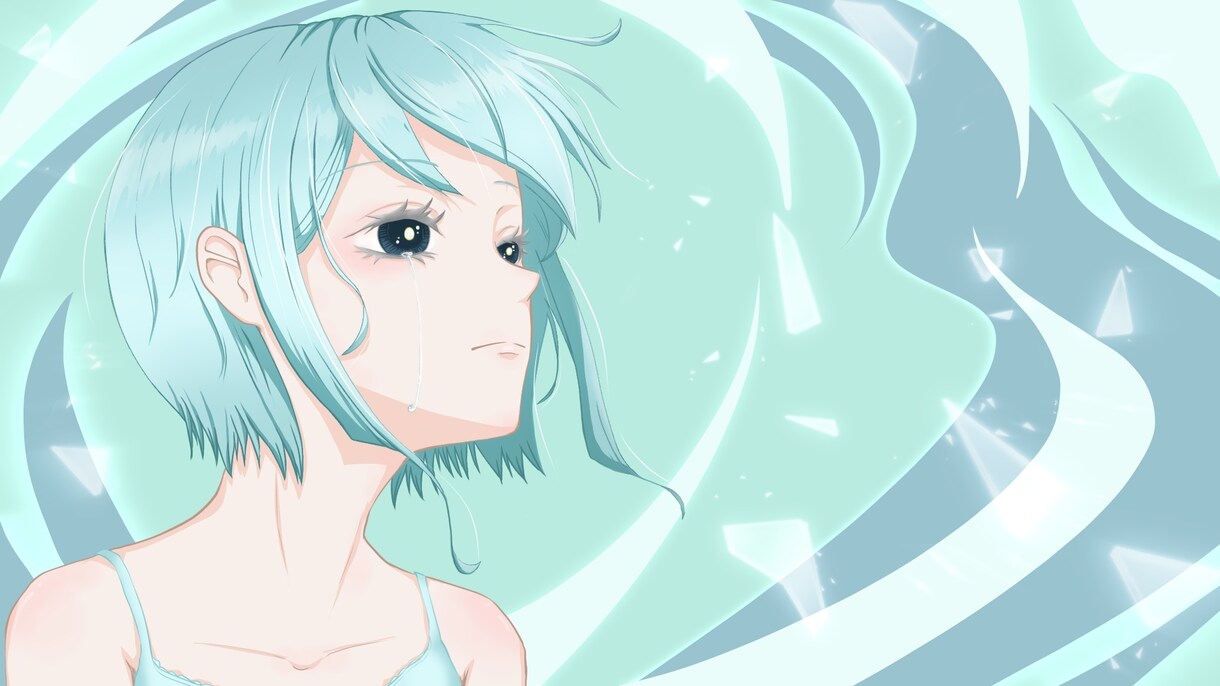 歌ってみた等の1枚絵描きます 歌みたやMVのイラスト制作1~2週間で納品!絵柄寄せ可能♬ イメージ2