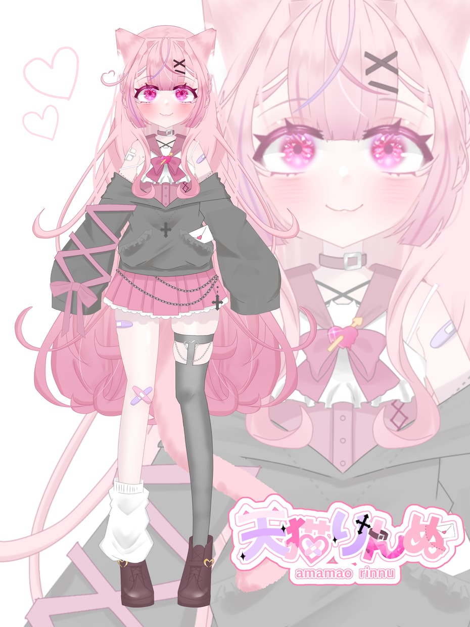 パーツ分けイラストやLive2D受け付けます ご気軽にご相談ください！パーツ分けイラスト得意です！ イメージ1