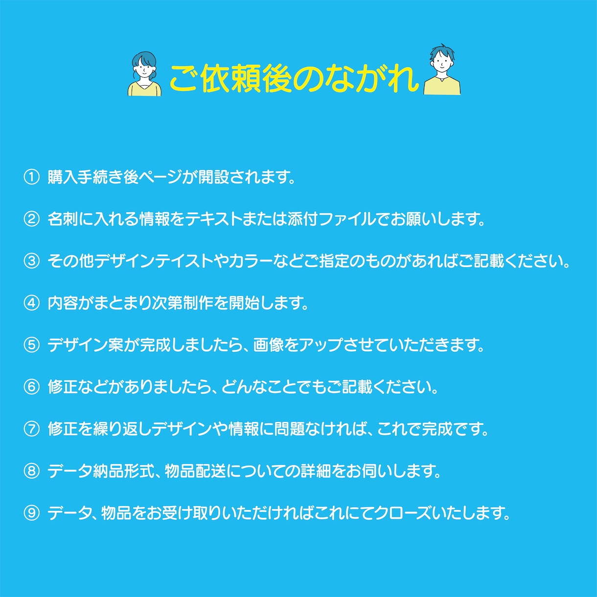 オプション料一切なし !名刺デザインいたします 相談〜発注のお手伝いまで完全サポートいたします。 イメージ4