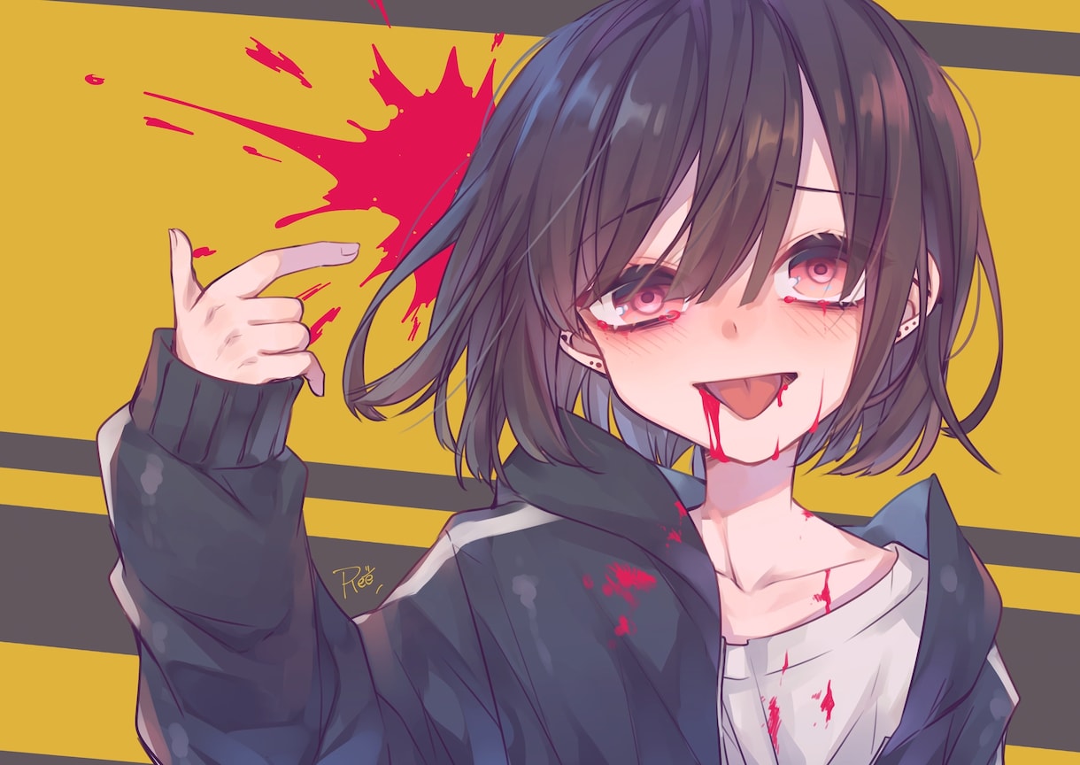 アイコンイラストのご依頼承ります 可愛い雰囲気やダークな雰囲気まで幅広く対応します。 イメージ3