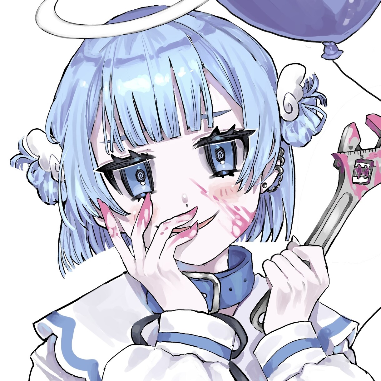 可愛い厚塗りアイコン描きます ちょっぴりﾀﾞｰｸｷｭｰﾄな雰囲気で周りと差をつけよう！ イメージ3