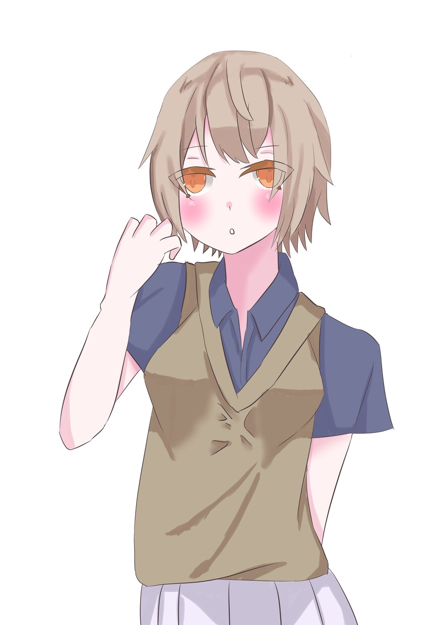 かわいい女の子のイラスト描きます キラキラかわいい女の子を貴方の元へ イメージ4