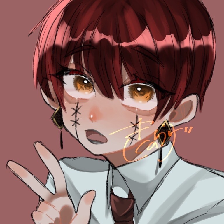SNSアイコンにぴったり！かわいいイラスト描きます 顔が可愛い男の子女の子お描きします！ イメージ3