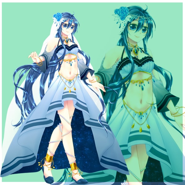 アイコン・TRPGなどの立ち絵製作致します 立ち絵・Live2Dパーツ分け対応可能(商用利用可) イメージ2