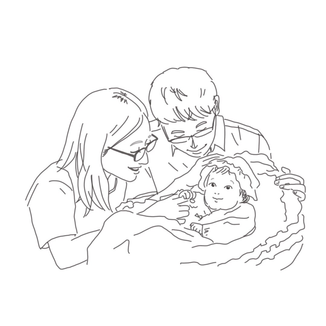 人柄を魅せる似顔絵お描きします ★明るくて優しい幸せなテイスト★SNSアイコンや素材にも！ イメージ5