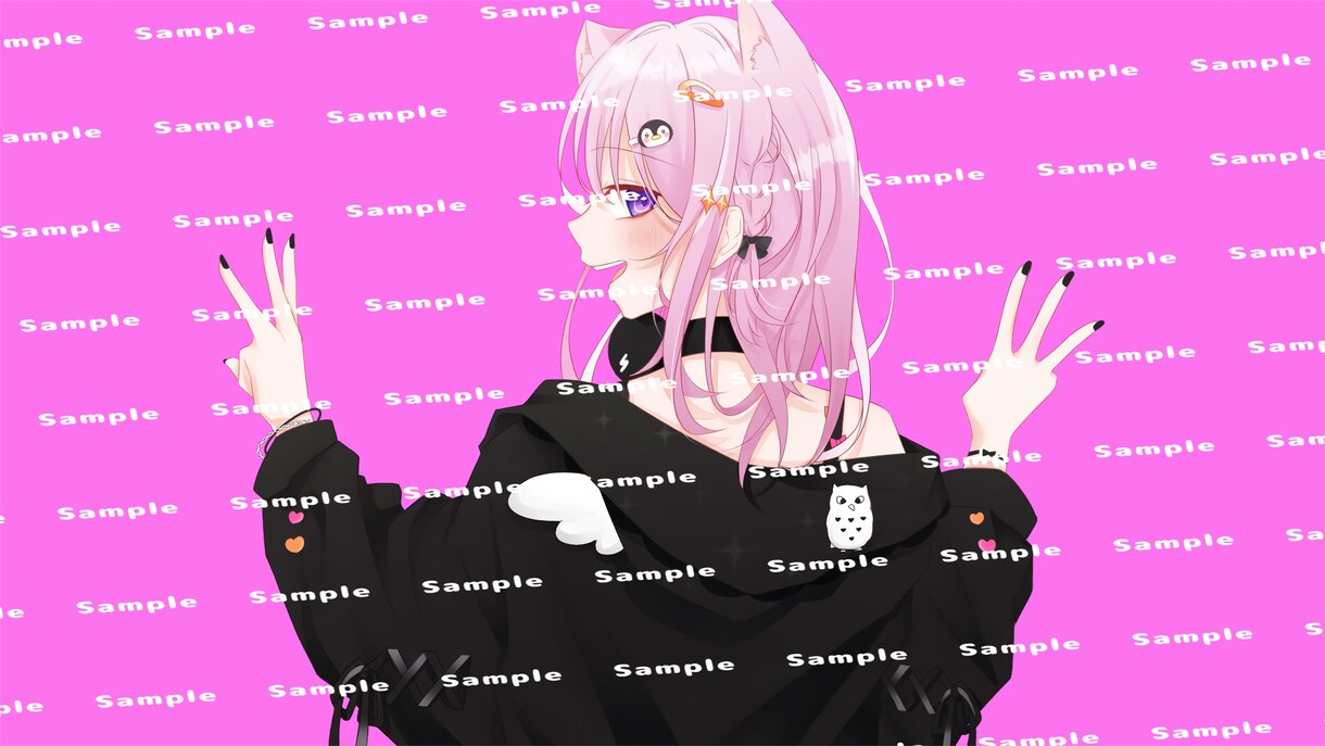 歌ってみた・オリジナル曲のMVイラスト描きます ネット活動者さん向け！貴方だけのオリジナルMVを！ イメージ9