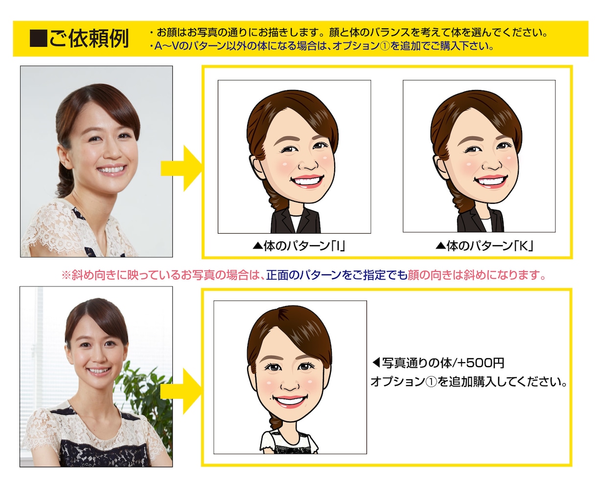 今だけ値下げ！ちょうどいい似顔絵を描きます ビジネスで使いやすくAIでは描けないオリジナルの似顔絵です！ イメージ2