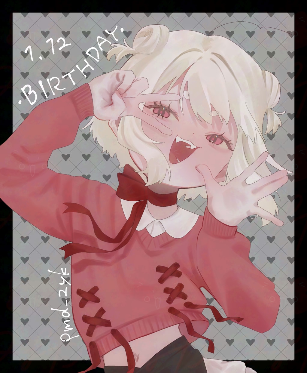 目を引く可愛いイラストお描きします アイコンやヘッダー、立ち絵、サムネイル、グッズなどに！ イメージ1