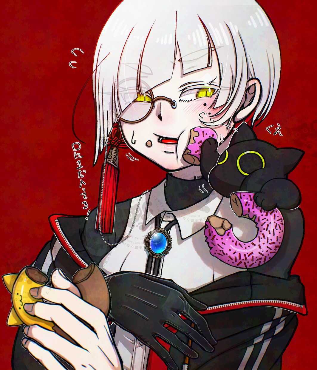 表情差分付きの立ち絵イラスト制作致します 差分二つサービス中！TRPGや動画用素材にどうぞ！ イメージ4