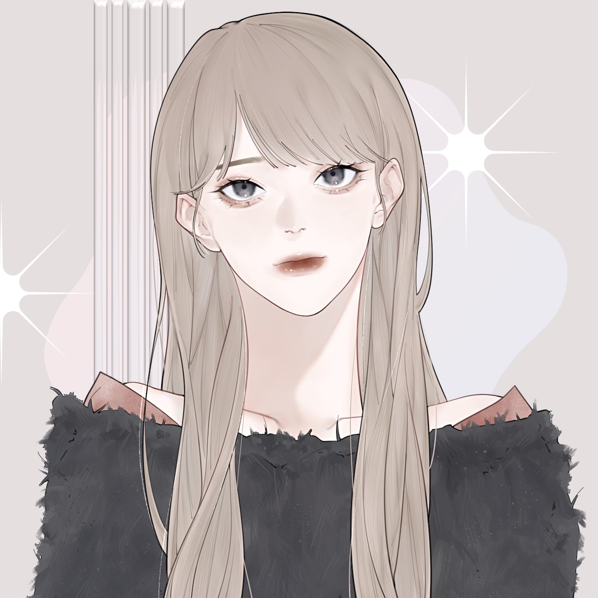 個性的でジェンダーレスなイラスト描きます 他と被りたくない、ビジュアルに拘りがある方の為のアイコン制作 イメージ3