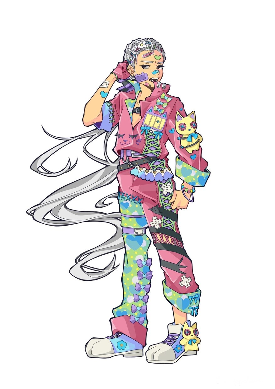 キャラクターデザインお作りします 立ち絵にも使える魅力的なキャラデザをお届けします！！ イメージ6
