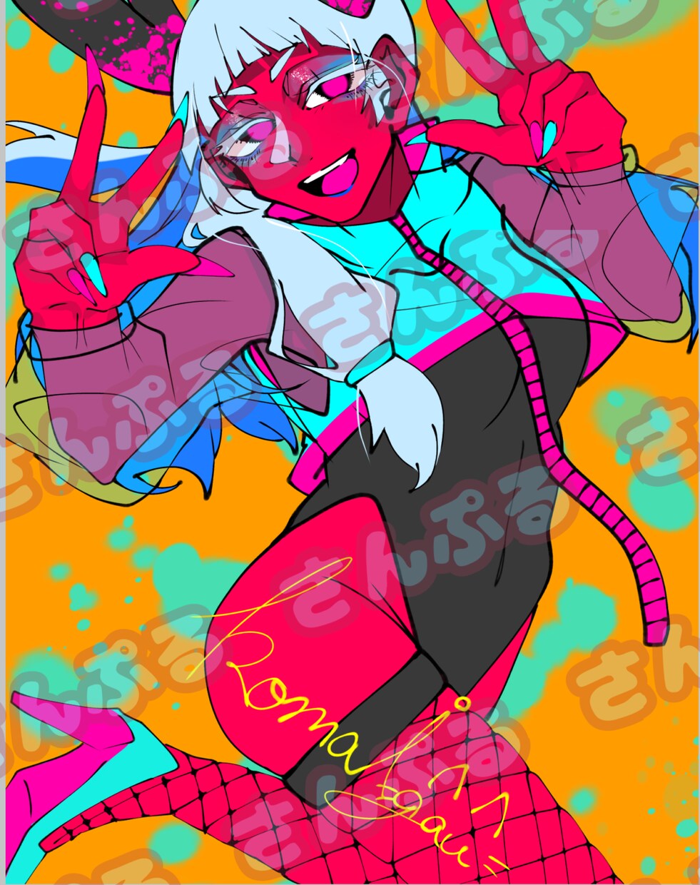 アイコン描きます (2次配布等の防止で狛戌のサインが入ります) イメージ1