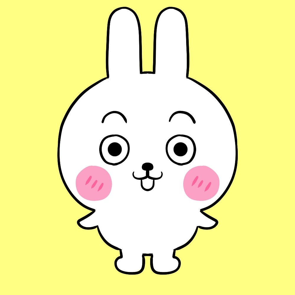 1000円ガチャ式！なんか白くて可愛いやつ描きます 色違いやレアが出たりする！？ガチャ方式のゆるかわアイコン！ イメージ2