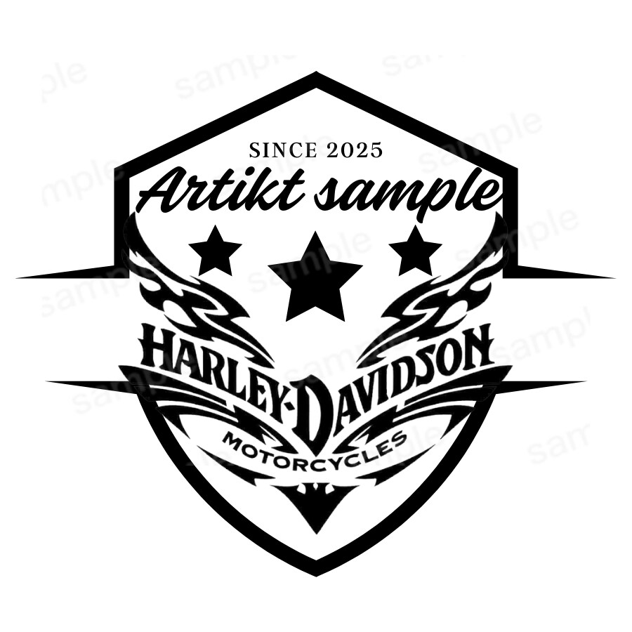アメリカンテイストデザイン提供します バイクチームやチームロゴ★好きなデザインからカスタム可能 イメージ8