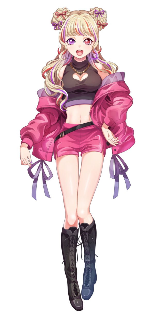 iriam用立ち絵イラスト作成承ります アニメ調のキャッチーな絵柄の立ち絵イラストをご提供します！ イメージ2
