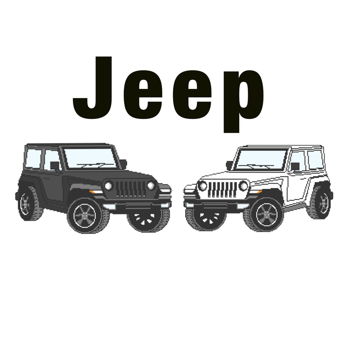 ドット絵の車描きます 好きな車、愛車などドット絵にして可愛くしませんか？ イメージ3