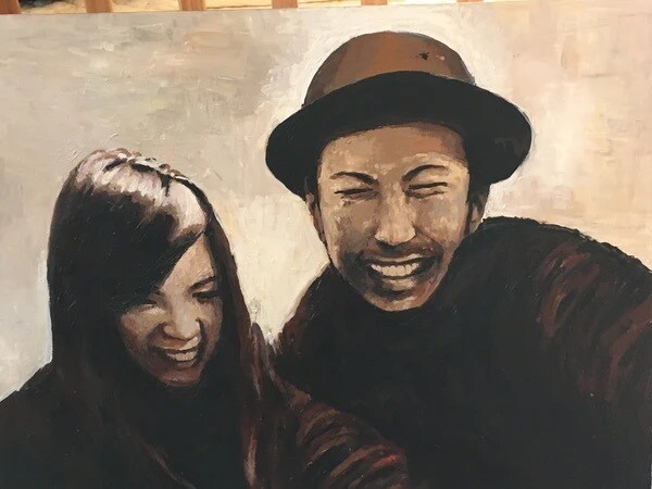 水彩画で似顔絵を描きます 手描きで、温かみのある絵を描きます。 イメージ2
