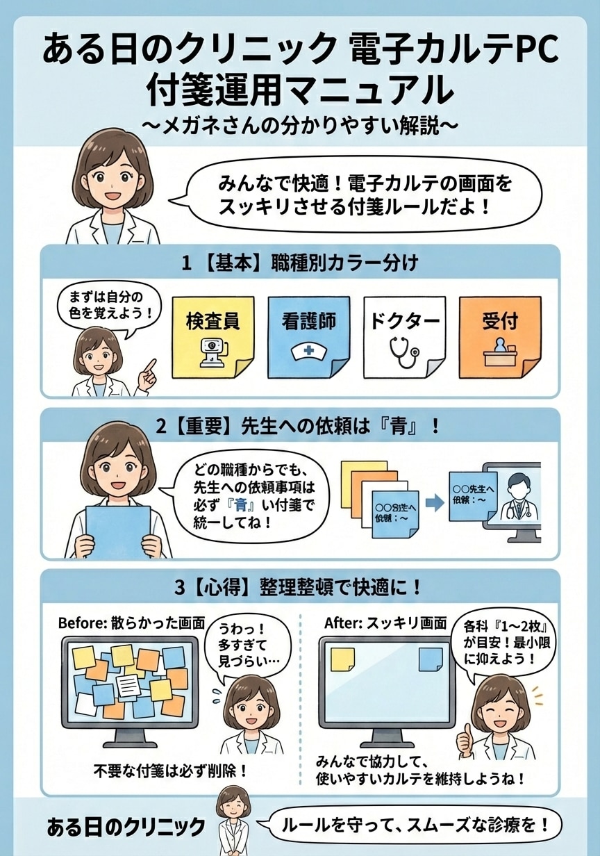 看護師11年が現場で使える手順書を作成します 見たらすぐ動ける、業務の属人化を防ぐ資料に整えます イメージ2