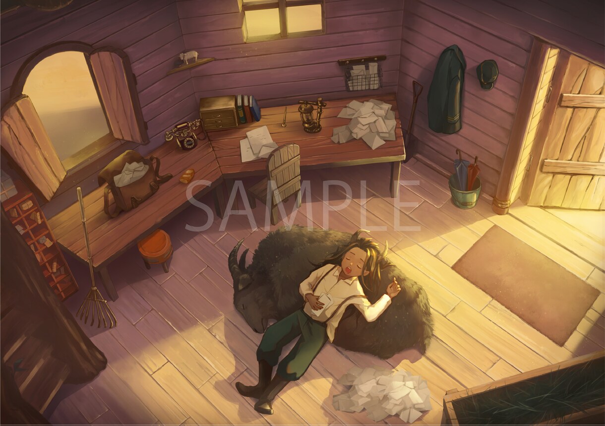 一枚絵、背景入りイラスト制作します ディテールまでこだわった一枚絵をお届けします！ イメージ9