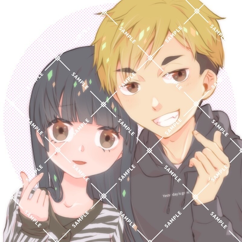 簡易版イラストなんでもかきます 2キャラ腰上まで定額なので夢絵にもおすすめ！ イメージ7