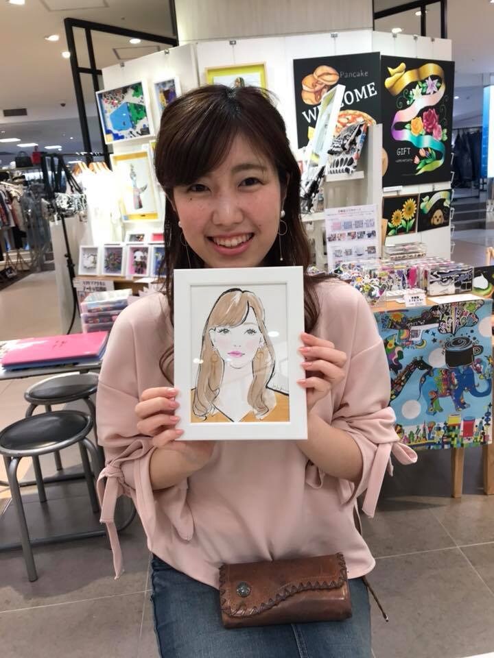 美しい自分、改めて感じる～ファッション系似顔絵ます フェミニンなやさしいタッチで、お部屋のインテリアにもおすすめ イメージ6