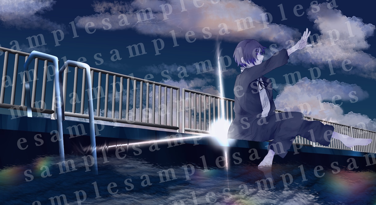 歌ってみたのサムネイルイラスト 描きます 歌い手さんにおすすめ！安価で高クオリティをお届けします！ イメージ6